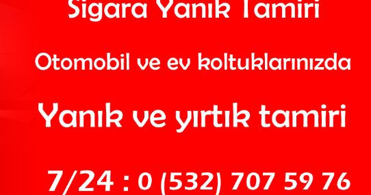 Nokta Sigara Yanığı Tamiri