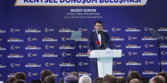 Bakan Kurum: 7 Mayıs'ta Atatürk Havalimanı Millet Bahçemizin ilk etabını sizlere armağan edeceğiz