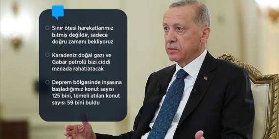 Cumhurbaşkanı Erdoğan: 14 Mayıs'ı yeni atılımlar yapacağımız Türkiye Yüzyılı'nın miladı olarak görüyoruz