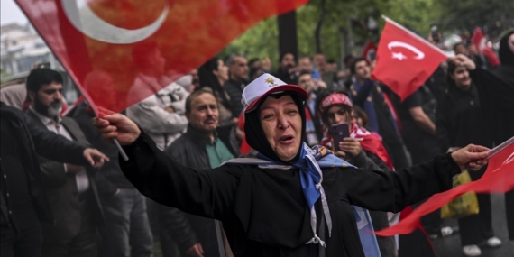 Cumhurbaşkanı Erdoğan'ın seçim zaferi kutlanıyor