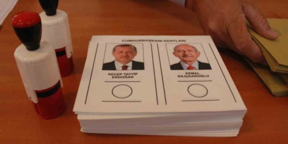 Cumhurbaşkanı ikinci tur seçimi için gümrük kapılarında oy kullanma başladı