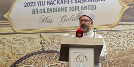 Diyanet İşleri Başkanı Erbaş: Hac organizasyonları içerisinde her zaman en iyi olmaya gayret ediyoruz