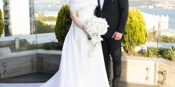 Ezgi Mola ile Mustafa Aksakallı evlendi