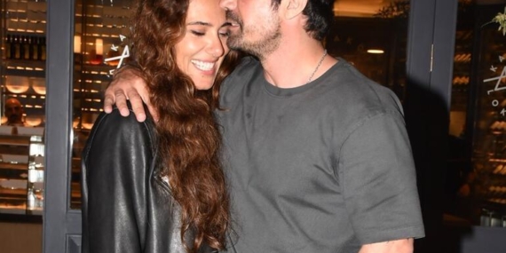 İbrahim Çelikkol ve sevgilisi Natali Yarcan ile gezmede… 'Rahat ol aşkım'