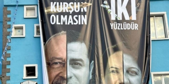Kılıçdaroğlu ve Akşener'i hedef alan provokatif pankartla ilgili itiraza ret kararı!