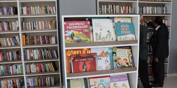 Kilis'te 14 bin kitap kapasiteli ilçe halk kütüphanesinin açılışı yapıldı
