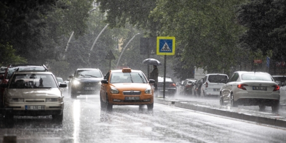 Meteorolojiden yurdun bazı kesimleri için sağanak uyarısı