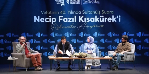 Necip Fazıl Kısakürek panel, sergi ve film gösterimiyle anıldı