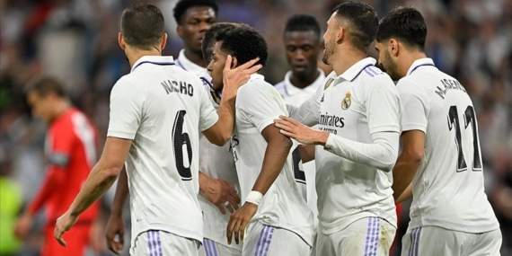 Real Madrid, ligde Rayo Vallecano'yu 2-1 yendi