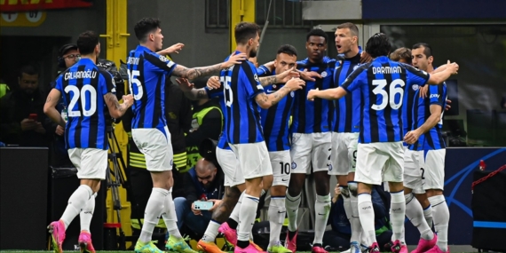 Şampiyonlar Ligi yarı final ilk maçında İnter, Milan'ı 2-0 yendi