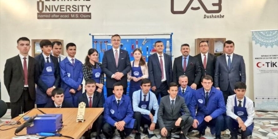 TİKA, Tacikistan'da "Kariyer Planlama Merkezi" kurdu