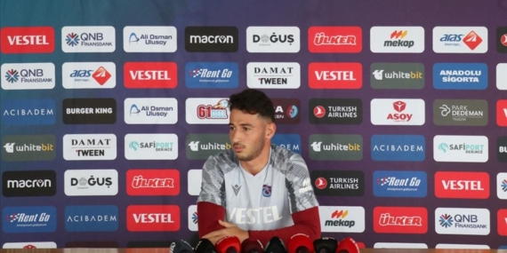 Trabzonspor'un genç oyuncusu Arif Boşluk hedeflerini anlattı