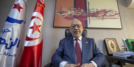 Tunus'ta 1 ay önce tutuklanan Nahda lideri Gannuşi hakkında birçok soruşturma yürütülüyor