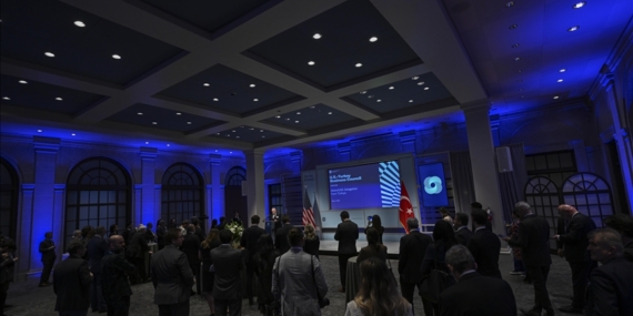 Türk ve ABD iş dünyası ABD-Türkiye İş Konseyi’nin resepsiyonunda bir araya geldi