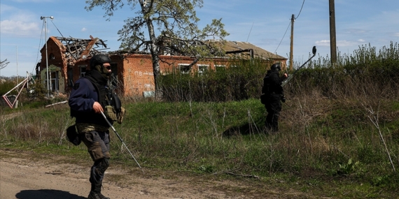 Ukrayna'daki mayın kirliliği, çiftçiler ve insani yardım kuruluşları için tehdit oluşturuyor