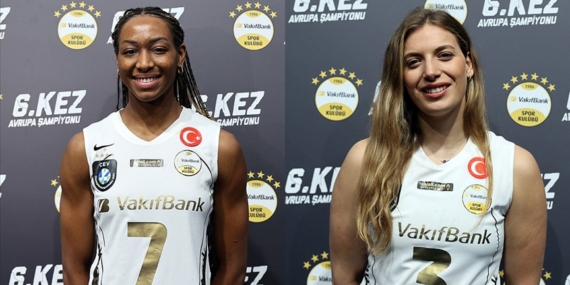 VakıfBank'ta Chika Ogbogu ve Cansu Özbay, CEV Şampiyonlar Ligi zaferini anlattı
