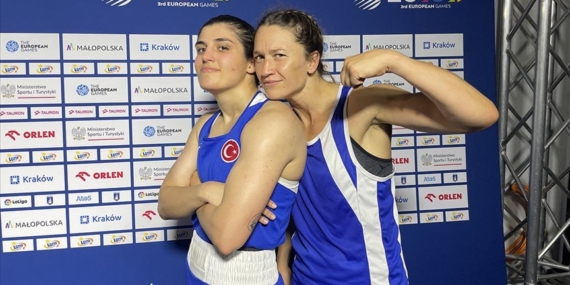3. Avrupa Oyunları'nda Paris 2024 kotası alan milli boksörler, AA'ya konuştu
