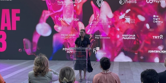 3. İstanbul Dijital Sanat Festivali'nin açılışı AKM'de yapıldı