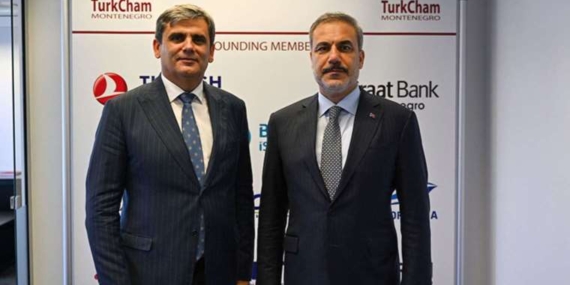 Bakan Fidan, Karadağ Başbakan Yardımcısı İbrahimoviç ile görüştü