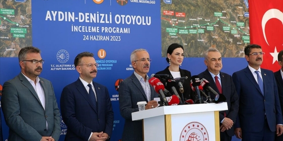 Bakan Uraloğlu: Aydın-Denizli Otoyolu'nun 93 kilometrelik kesimini sonbaharda hizmete açacağız