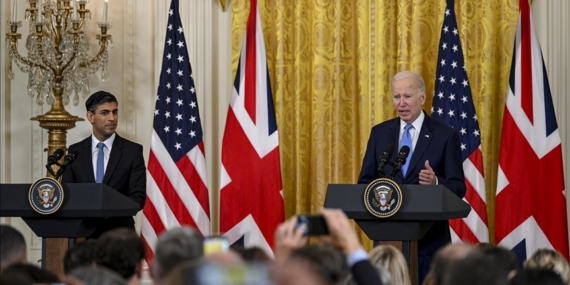 Biden: İngiltere Başbakanı Sunak ile önemli ve olumlu görüşmeler gerçekleştirdik