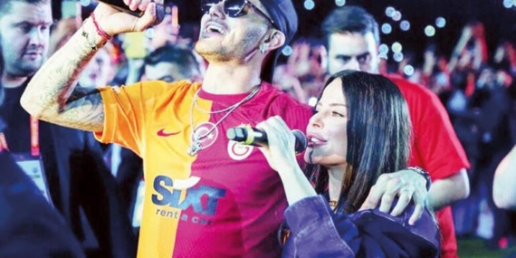 Burcu Güneş'ten Simge Sağın'a destek: Icardi’yse gidilir