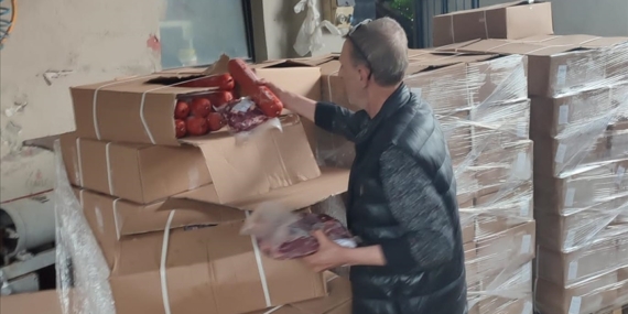Bursa'da sağlıksız koşullarda depolanan 3 ton 800 kilogram et imha edildi