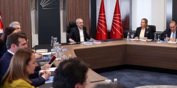 CHP MYK Kılıçdaroğlu başkanlığında toplandı