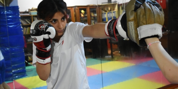 Depremzede milli sporcu Eylül Aslan iki branşta Avrupa şampiyonluğu peşinde