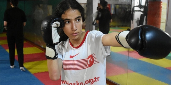 Depremzede sporcu Hacer, Avrupa'da zirveye çıkmak istiyor