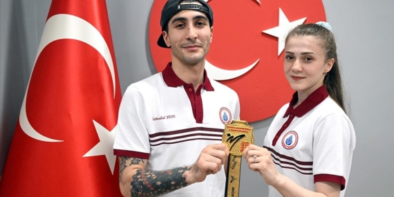 Dünya şampiyonu tekvandocuların hedefi olimpiyat şampiyonluğu