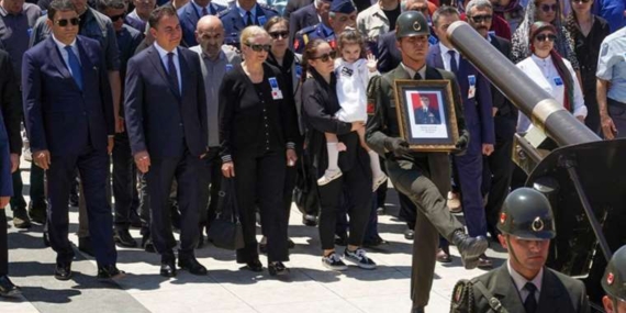 Emekli Korgeneral Mehmet Şanver törenle son yolculuğuna uğurlandı