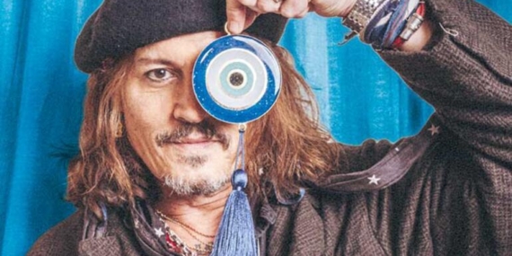 Hollywood Vampiri’ne nazar boncuğu… Johnny Depp Hürriyet’e  konuştu