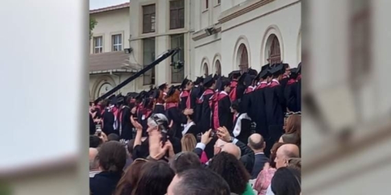 İstismarı savunan Cağaloğlu Anadolu Lisesi müdürüne protesto