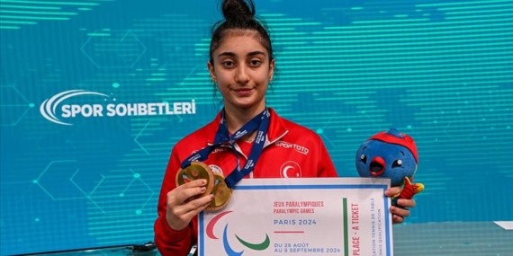 Para masa tenisinde ilk olimpiyat kotasını alan Acer, Cumhurbaşkanı'yla maç yapacak