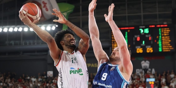 Pınar Karşıyaka, Basketbol Süper Ligi'nde 4. kez play-off finaline yükseldi