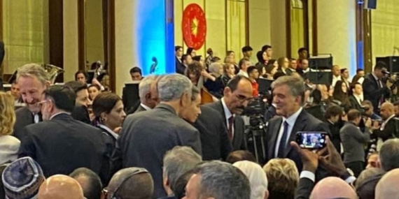 Saray'daki törende Abdullah Gül sürprizi
