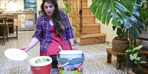 Sürdürülebilir kafede yılda 20 ton organik atık komposta dönüştürüldü