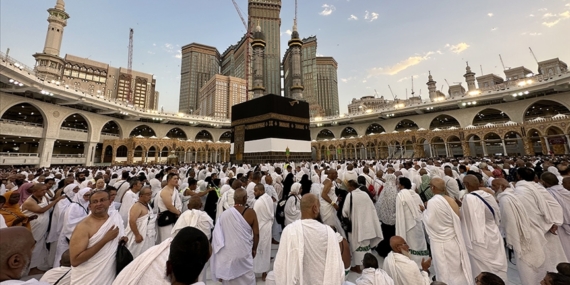 Suudi Arabistan: Şu ana kadar hac için bir milyondan fazla kişi geldi