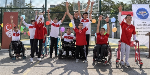 TFF, Serebral palsili çocuklar için futbol etkinliği gerçekleştirdi