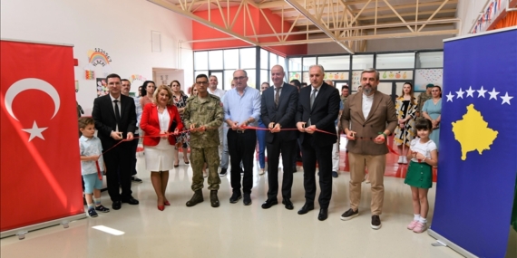 Türk askerinden Kosova'ya eğitim desteği