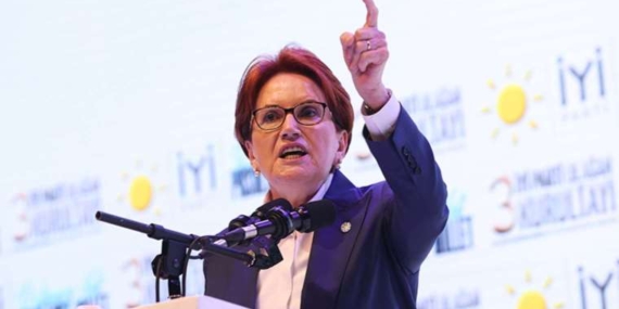 Akşener 'sessiz kalmayacağız' diyerek saat verdi