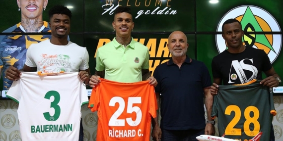 Alanyaspor'dan 3 yeni transfer
