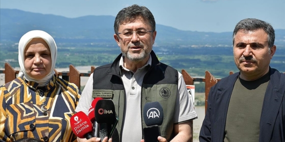 Bakan Yumaklı: Düzce için yağış anlamında yeni riskler beklenmiyor