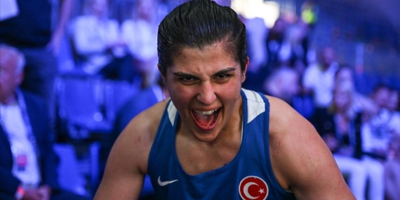 Busenaz Sürmeneli, Avrupa Şampiyonası'nın rövanşını Avrupa Oyunları'nda aldı