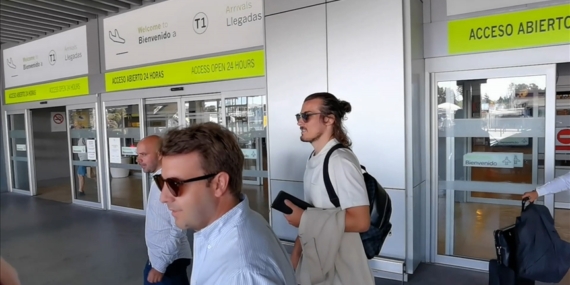 Çağlar Söyüncü, Atletico Madrid'e imza atmak için Madrid'de