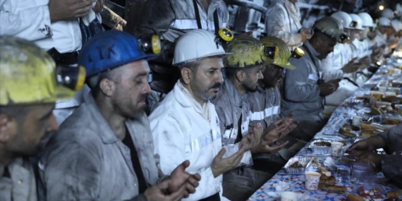 Çalışma ve Sosyal Güvenlik Bakan Yardımcısı Aydın maden ocağına indi