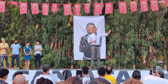 Erkan Baş'tan Hatay'da 'Can Atalay' protestosu: Öyle ama böyle mutlaka çıkacak