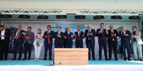 Erzurum'da kentsel dönüşüm kapsamında yapılan konut ve iş yerleri teslim edildi