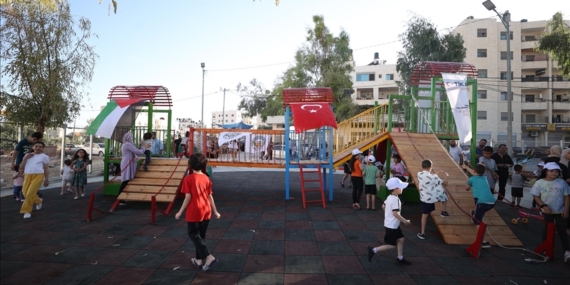 Filistin'de "15 Temmuz Şehitler Parkı" açıldı